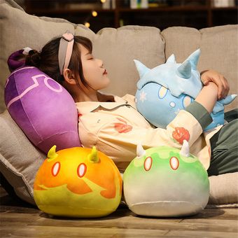 Cojines de almohada muñecas para dormir juguete felpa Genshin Impact 