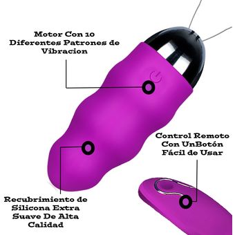 Vibrador huevo con Control remoto inalámbrico para mujer juguete efectivo  puntoG