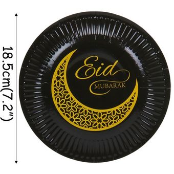 cartel de decoración  Ra Eid-globos de decoración Mubarak 