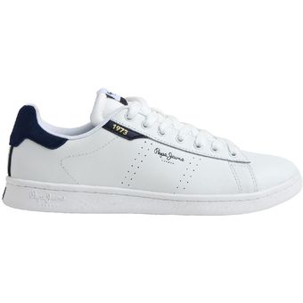 Tenis Pepe Jeans Player Basic Summer Color Blanco para Hombre PEPE