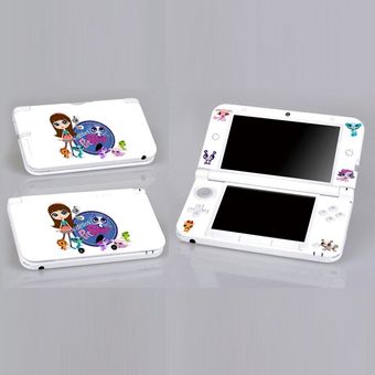 Elmo 361 piel de vinilo Etiqueta de protección para 3DS XL le pegati 