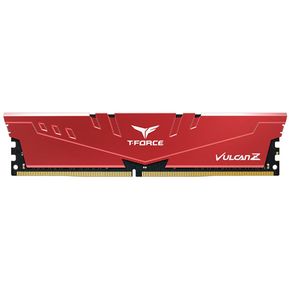 Memoria RAM DDR4 8GB 3200MHz TEAMGROUP T-FORCE VULCAN Z Rojo