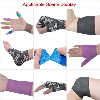 Black#Vendaje elástico autoadhesivo para deporte cinta Elastoplast 
