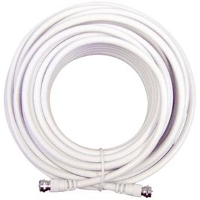 Weboost Jumper Coaxial Con Cable Tipo Rg-6 En Color Blanco...