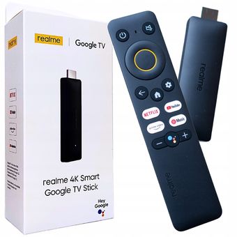 Convertidor Smart Tv Realme 4K Smart Google Tv Stick