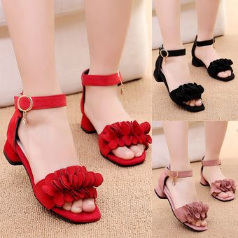 Sandalias para niñas Zapatos para Tacones altos de verano Zapatos de princesa coreana Zapatos de rendimiento | Linio México - GE598TB0HZUVDLMX