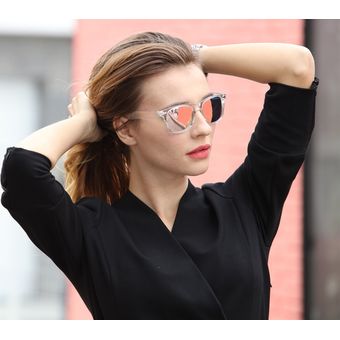 Long Keeper Mirror Reflective Sunglasses Women Polarized Men 