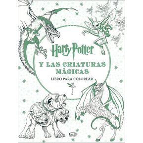 Harry Potter y las criaturas mágicas libro /colorear