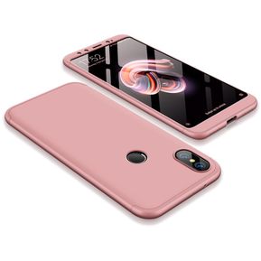 Funda de 3-en-1 360 para Xiaomi Mi 6X/ Mi A2-Rosa