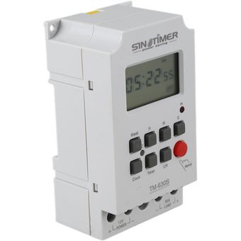 Sinotimer Tm630S-2 220V Control de segundos Interruptor de temporizado 
