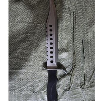 Cuchillo Tipo Rambo Campismo Militar Táctico 40cm