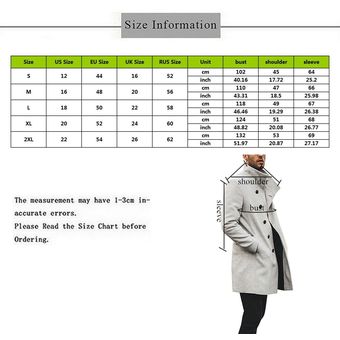 Gabardina de alta calidad para hombre abrigo largo clásico de invierno ajustado（#gray） 