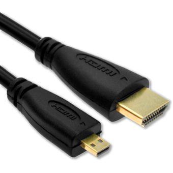 Cable adaptador micro HDMI a HDMI 1.5M