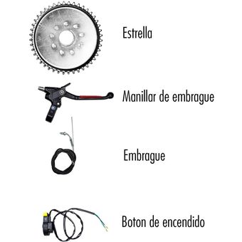  Accesorios para moto de cross para hombre, 1 kit de cepillo  limpiador de bicicleta, herramientas de motocicleta, cadena en 3 accesorios  de bicicleta : Deportes y Actividades al Aire Libre