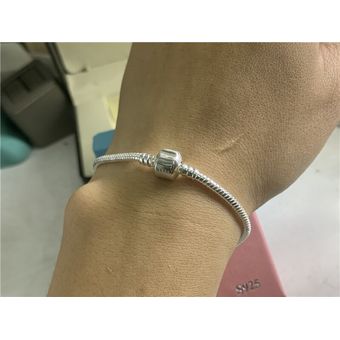 Joyas Hechas A Mano 925 Pulsera De Encanto De Plata Pulsera 