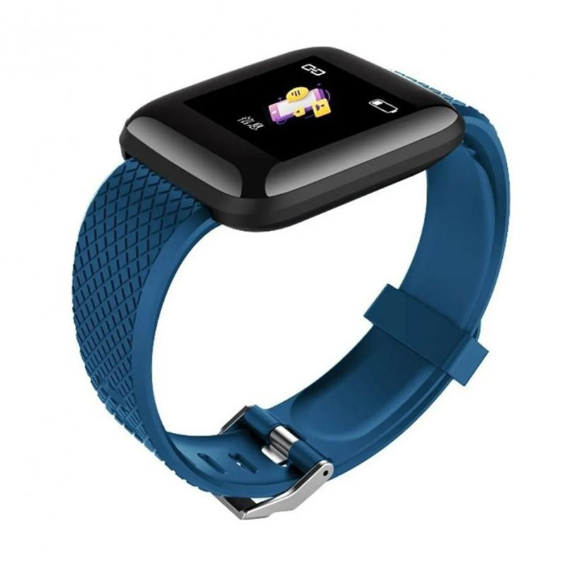 Smartwatch Reloj Inteligente Notificaciones Fralugio 116 Plus Azul