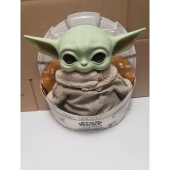 MATTEL Disney Star Wars Baby Yoda the Child Mandalorian - Peluche de 11  pulgadas de alto