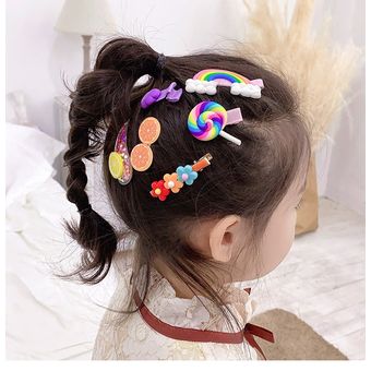 pasadores horquillas para el pelo 1 Juego de horquillas para el pelo con diseño de flores y princesas para niña y niño accesorios tocado pasadores para el pelo 