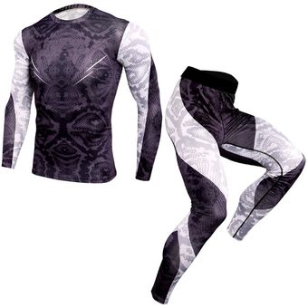 De mallas de para hombre Conjunto de 2 uds de secado rápido chándal ropa deportiva para correr #C8 camisetas de entrenamiento para gimnasio 
