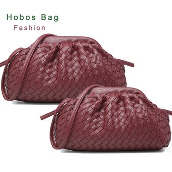 Vintage bolso de mujer Hobos bolsos de las señoras de la nube #22x7x17cm bolsas de moda de lujo bolso de hombro femenino para fiesta de noche embrague bolsa 