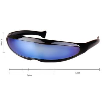 Gafas De Sol Alienígenas Espaciales Uv400 Gafas Angostas A 