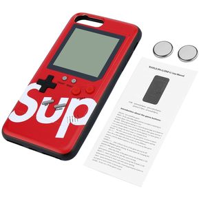 ER Funda De Juego Tetris Cubierta Protectora Para IPhone 7/8 Plus-red