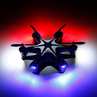 U846 Mini Compact Blue 2.4 GHz 6 Axis Gyro 4 canales Quadcopter 
