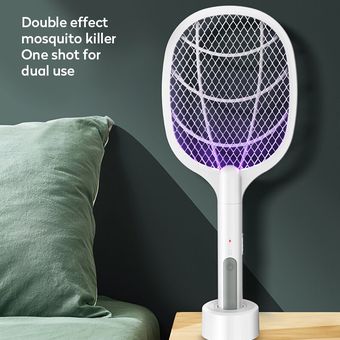 matamoscas eléctrico reca Lámpara LED antimosquitos 3 en 1 de 3000V 