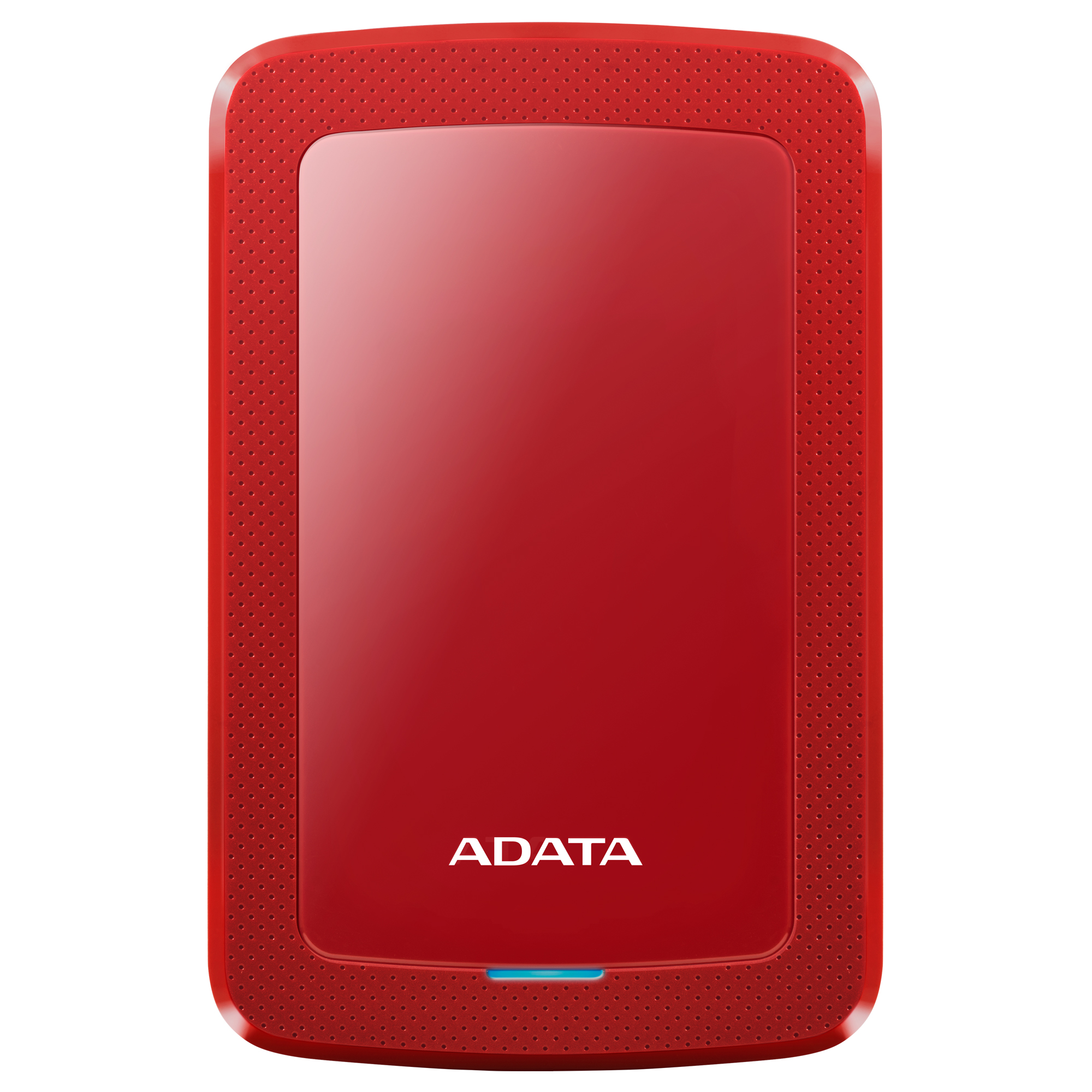 ADATA Disco Duro Externo HDD HV300,  2TB, USB 3.2 Gen1, Ultra Delgado, Color Rojo