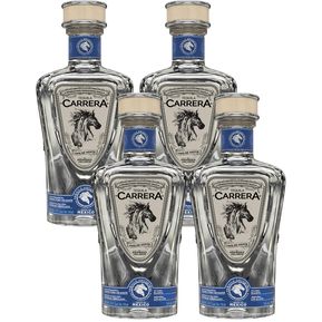 Pack de 4 Tequila Carrera Blanco 750 ml