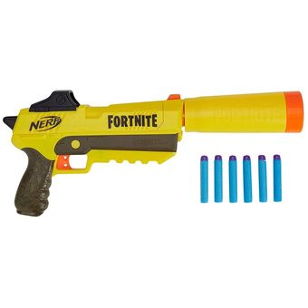 pistola silenciada nerf fortnite