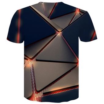 Camisetas casuales estampadas d DJL Ropa de calle de verano del para camiseta de Hombre efecto 3D 