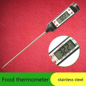 Cocina Cocina Temperatura SUCHUANGUANG sonda Aceite para Alimentos medidores Digitales de plástico Barbacoa Carne Cobre termómetro Digital 