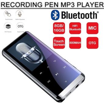 1.8 pulgadas Mini portátil Bluetooth MP3 Mini MP4 Sin pérdidas HIFI Mú 