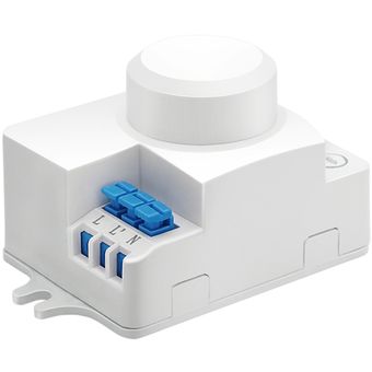 Mini interruptor de sensor de control de luz de microondas regulador 
