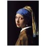 Rompecabezas Miniatura 1000 piezas Vermeer Muchacha con Arete de Perla