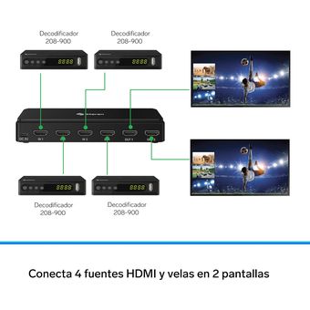 Hdmi doble salida discount steren