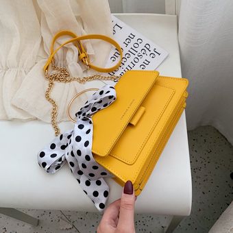 Bolso de mano elegante con lazo para mujer bolsa de mano femenina d 
