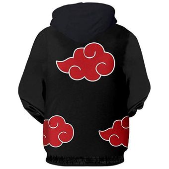 Anime Naruto Cosplay chaquetas ropa trajes hombres Sudaderas Uzumaki Akatsuki Haruno Sakura sombrero ropa cremallera Tops（IW015） 