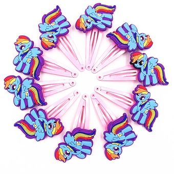 10 Uds. Horquillas de unicornio de dibujos animados para niña accesorios para el cabello para niña pinzas para el pelo pasadores 