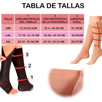 Calcetas Compresión Medias Calcetines De Cierre Como Zip Sox