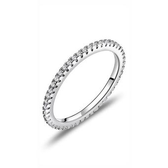 Anillos 100% 925 De Plata Esterlina En Forma De Anillo Las 