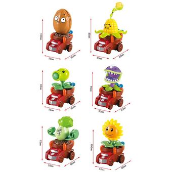 Regalo de cumpleaños del juguete de extracción de plantas Vs Zombie Volver H28010 de coches de juguete para niños 