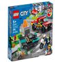 Lego 60319 Rescate De Bomberos Y Persecucion Policiaca