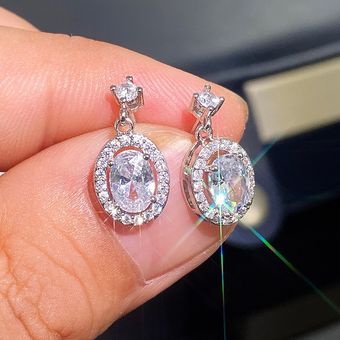 Pendientes De Gotas Ovales De Whittan Corea Del Sur De De De 
