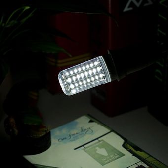 6pcs E27 9W 72 SMD 4014 Maíz LED Lámpara de luz Bulbos 110V-120V con cubierta 
