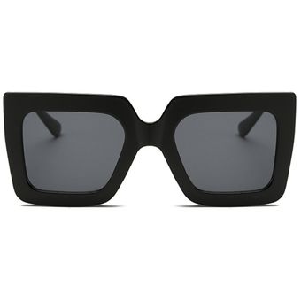 Gafas de sol cuadradas de gran tamaño para mujer anteojos de sol femeninos de marca de diseñador de 