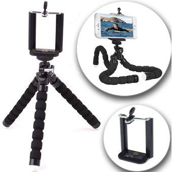 Comprar Soporte de trípode flexible para teléfono móvil con cámara