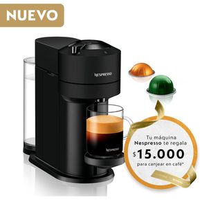 Cafetera Nespresso Inissia Negra 0,7 litros + Espumador Aeroccino
