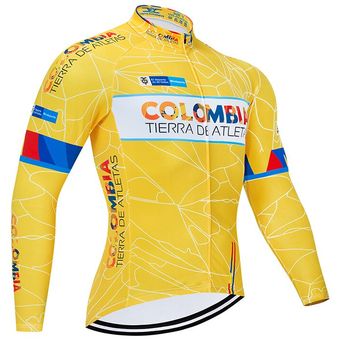 Jersey de ciclismo COLOMBIA conjunto de babero 9D ropa de uniforme 